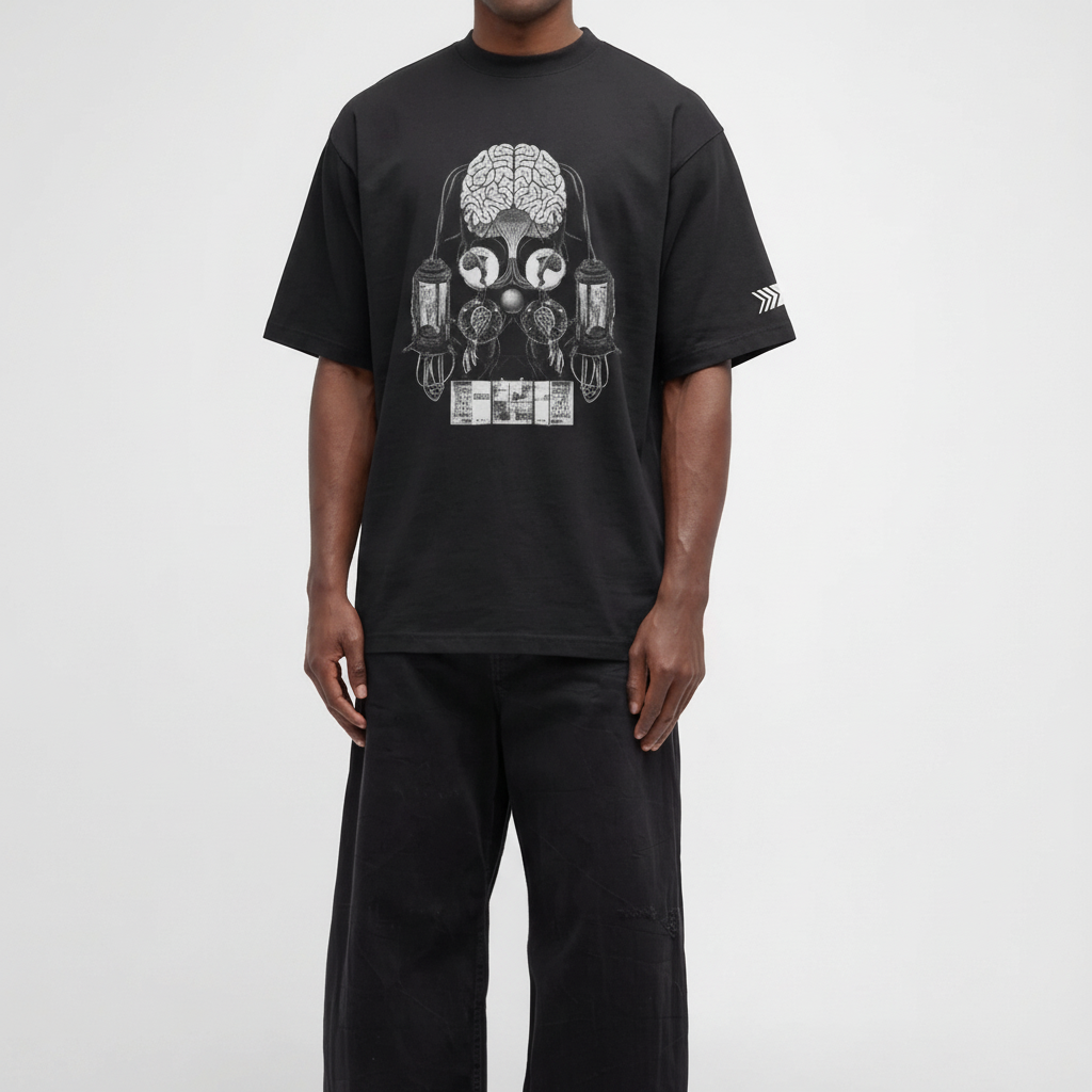 Domain T-Shirt (Black) - NOxID