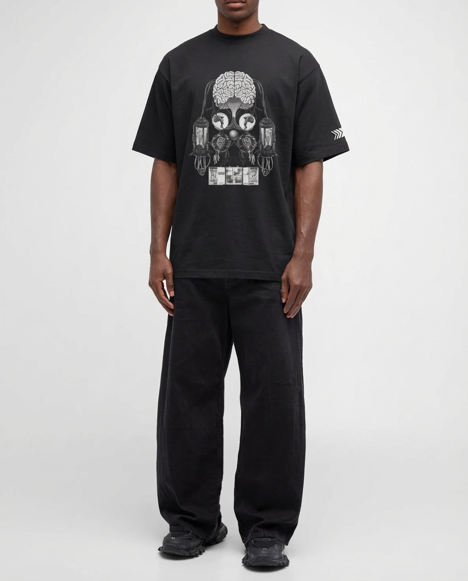 Domain T-Shirt (Black) - NOxID